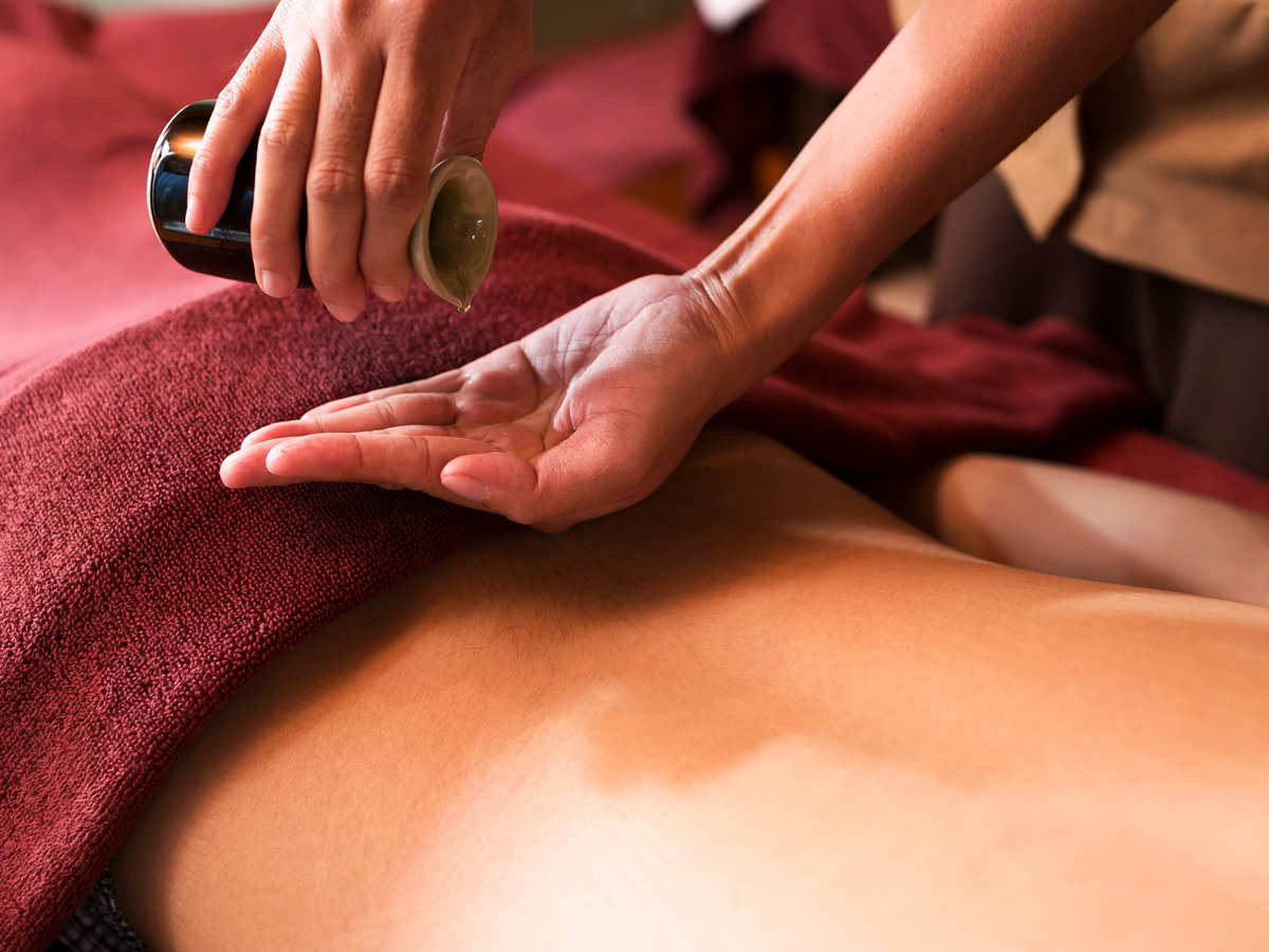 Massage du ventre — stress & anxiété